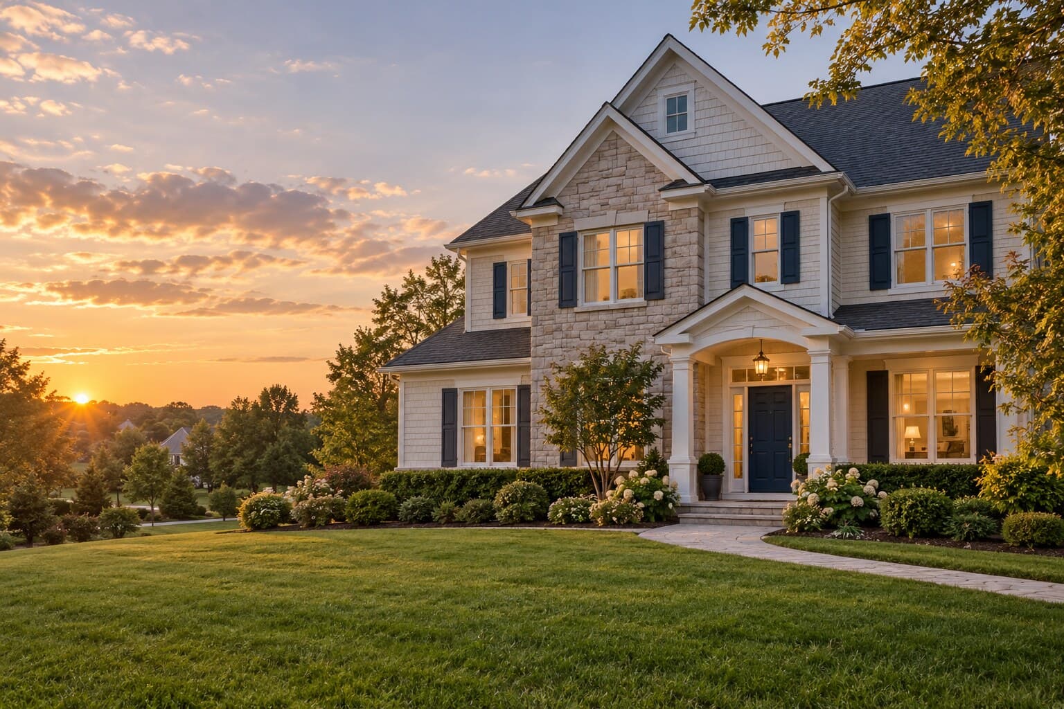 An inviting home protected by Goldshield