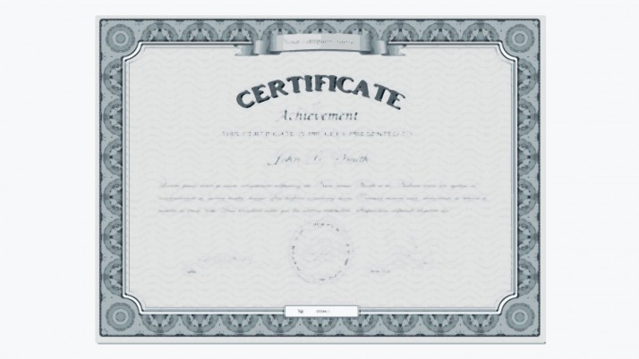 Smith’s Certificate